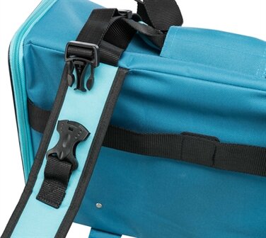 Trixie Hondentas Rugtas Connor Petrol 42X21X29 CM
