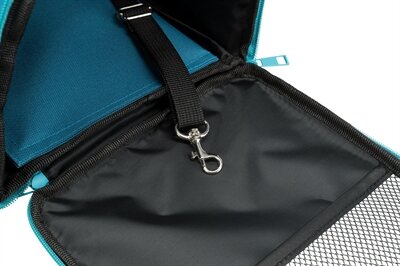 Trixie Hondentas Rugtas Connor Petrol 42X21X29 CM