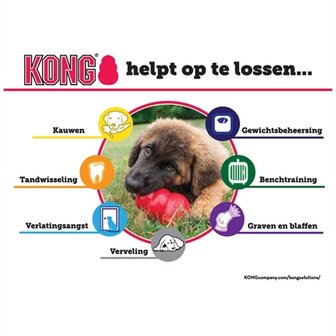 Kong Classic Rood XL 9X9X12,5 CM