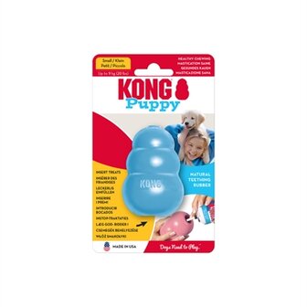 Kong Puppy Roze Of Blauw Assorti SMALL 7,5X4,5X4,5 CM