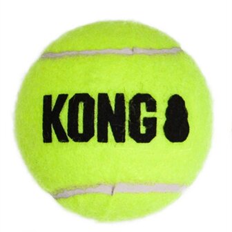 Kong Squeakair Tennisbal Geel Met Piep MEDIUM 6,5 CM