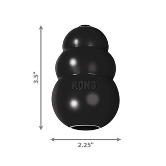 Kong Extreme Zwart MEDIUM 5,5X5,5X9 CM