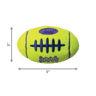 Kong Airdog Football Geel MEDIUM 13X8 CM