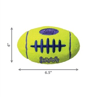 Kong Airdog Football Geel LARGE 17X10,5 CM
