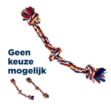 Happy Pet Twist-Tee 3 Knoop Tugger 33X6X5 CM