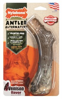 Nylabone Extreme Chew Antler Bone Hertsmaak LARGE TOT 23 KG