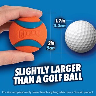 Chuckit Ultra Bal SMALL 5X5X5 CM 2 ST