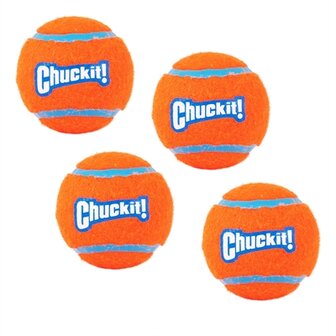 Chuckit Tennisbal MEDIUM 6 CM 4 ST