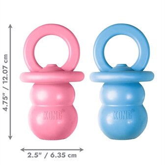 Kong Puppy Binkie Assorti SMALL 6,5X6,5X12 CM