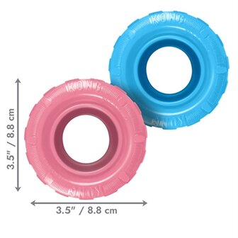 Kong Puppy Tyres Assorti 11,5X11,5X4 CM