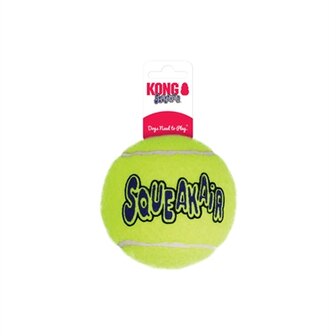 Kong Squeakair Tennisbal Geel Met Piep XL 10X10X10 CM
