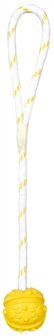 Trixie Bal Aan Touw Natuurrubber Drijvend Assorti 7 CM / 35 CM