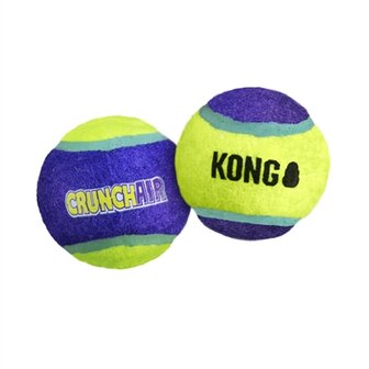Kong Crunchair Tennisballen 6,5X6,5X6,5 CM 3 ST