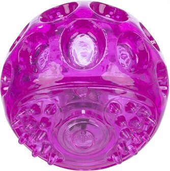 Trixie Knipperbal Zonder Geluid Drijvend Tpr Roze 6X6X6 CM