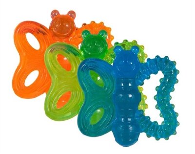 Jw Butterfly Chew-Ee Teether Assorti 16,5X11X2 CM