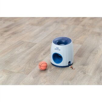 Trixie Dog Activity Strategiespel Ball&amp;Treat Wit / Blauw 17X17X18 CM