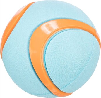 Trixie Bal Tpr Lime / Blauw 6X6X6 CM