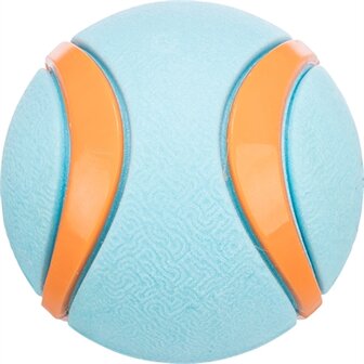 Trixie Bal Tpr Lime / Blauw 6X6X6 CM
