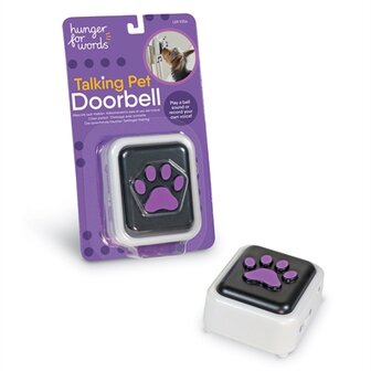 Hunger For Words Talking Pet Doorbell 10,2X19,1X4,1 CM