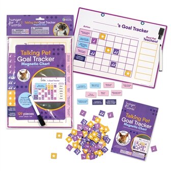Hunger For Words Talking Pet Goal Tracker 44,6X26,5X0,5 CM