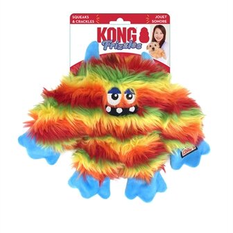 Kong Frizzle Zazzle Met Piep En Kreukel Geluid Verstevigd 23X28X6 CM