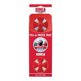 Kong Fill / Freeze Tray Silicone 35X13,5X7 CM