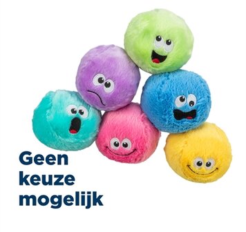 Trixie Bal Pluche Gerecycled Assorti 10X10X10 CM