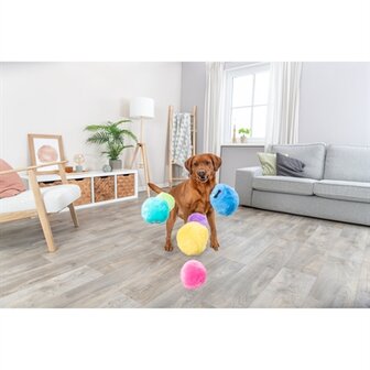 Trixie Bal Pluche Gerecycled Assorti 10X10X10 CM