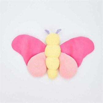 Fofos Jumbo Butterfly Pink 25X38X10 CM