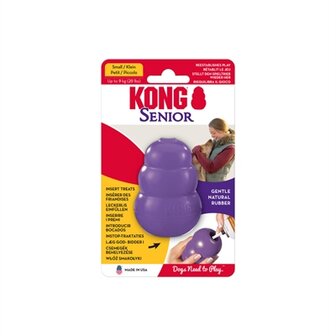 Kong Senior Paars SMALL 7,5X4,5X4,5 CM