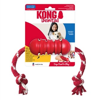 Kong Dental Met Touw 12X5X5 CM