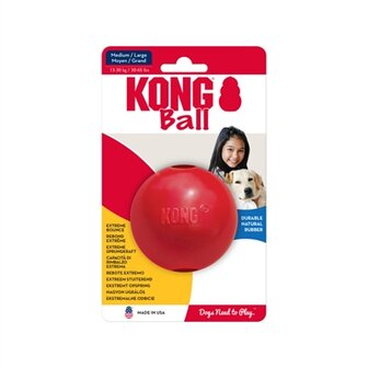 Kong Bal Met Gat Rubber 7,5X7,5X7,5 CM