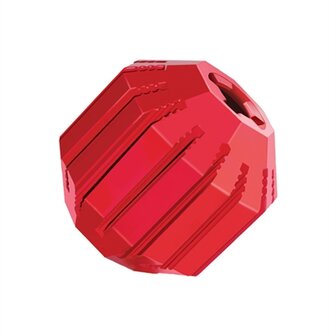 Kong Stuff A Ball Rubber Rood 9X9X9 CM