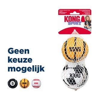 Kong Sport Bal Assorti 8,5X8,5X8,5 CM