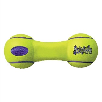 Kong Airdog Dumbel Tennisbal Geel 18X6,5X6,5 CM