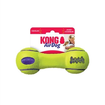 Kong Airdog Dumbel Tennisbal Geel 18X6,5X6,5 CM