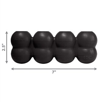 Kong Extreme Goodie Ribbon Zwart 18X4,5X6,5 CM