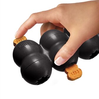 Kong Extreme Goodie Ribbon Zwart 18X4,5X6,5 CM