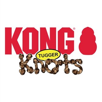 Kong Tugger Knots Monkey Aap Paars 11X9X34,5 CM