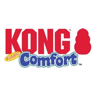 Kong Comfort Kiddos Olifant Grijs 12X12,5X18 CM