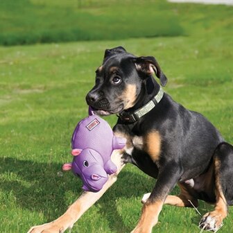 Kong Phatz Hippo Nijlpaard Paars 22X12,5X15 CM
