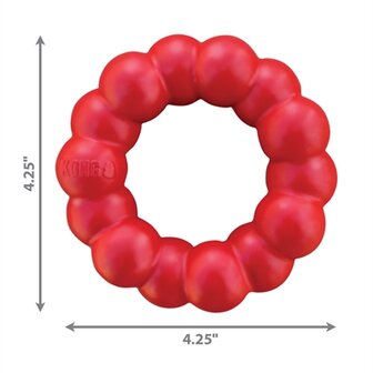 Kong Ring Rood 11X3X11 CM
