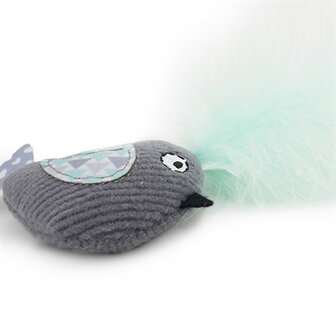 Jolly Moggy Vogel Met Catnip Dierengeluid 12 CM