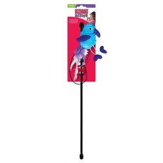 Kong Cat Teaser Feather Assorti 47X5X4 CM
