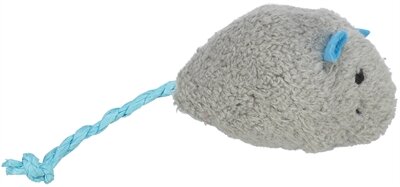 Trixie Kattenspeelgoed Muis Pluche Met Catnip 5 CM