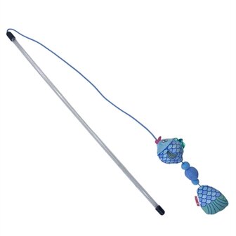 Kong Kattenhengel Scrattles Vis Assorti 47X6X5 CM