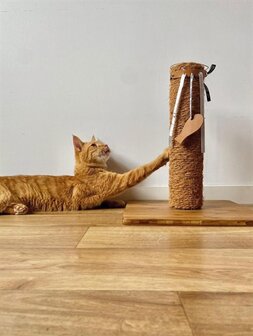 Martin Kattenspeelgoed Leana Kicker Met Catnip Gerecycled Assorti 45X6,5X2 CM