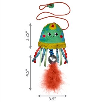 Kong Cat Teaser Jellyfish Assorti 81 CM