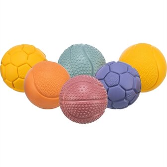 Trixie Bal Natuurrubber Assorti 4,5 CM