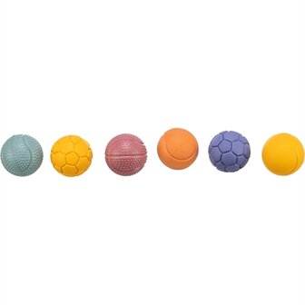 Trixie Bal Natuurrubber Assorti 4,5 CM